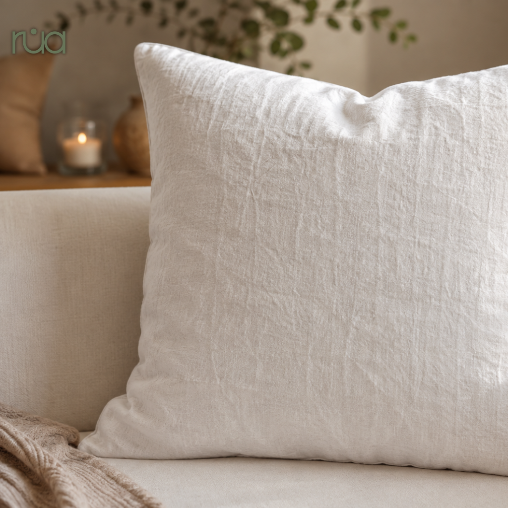 Fundas de almohadones de tusor liso I Base - Imagen 4